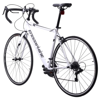 Bicicleta Aro 700 Speed Endorphine Fast 10 2018 - Branco e Preto