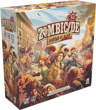 Galápagos, Zombicide: Undead or Alive, Jogo de Tabuleiro Cooperativo, 1 a 6 jogadores, 60 min