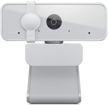  Webcam Lenovo 300 Full HD Com 2 Microfones Integrados 1080p 30fps USB Cinza Claro 