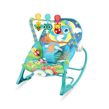 Cadeira de Descanso e Balanço Funtime Maxibaby 18kgs Coruja