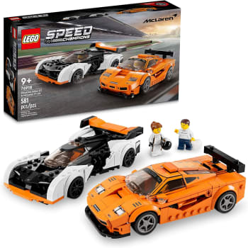 LEGO® Speed Champions McLaren Solus GT e McLaren F1 LM 76918; Conjunto de Construção (581 Peças)