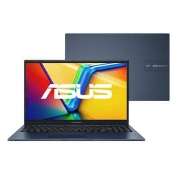 Notebook Asus Vivobook 15 X1504za Intel Core I5-1235u 4GB SSD 256GB Tela 15.6" Linux Keepos Quiet Blue - Nj1217