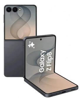 Celular Samsung Galaxy Z Flip8, 256gb 12gb Ram Câmera 50mp - Preto