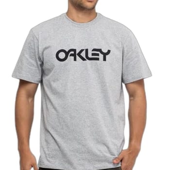 Camiseta Oakley Mark Ii Ss Tee, Cinza Mescla, XG