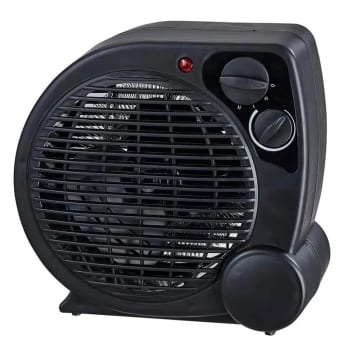 Aquecedor Elétrico 110v Portátil A Ar Ventilador Quente Preto Aq04 - Mimo Style