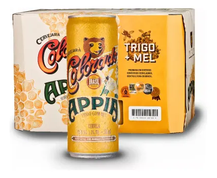 Cerveja Colorado Appia Trigo com Mel - 8 Latas 350ml