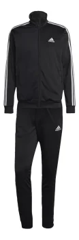 Agasalho Sportswear Basic 3-stripes Tricot Adidas, Tamanho GG (Preto)