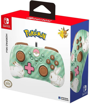 Controle Nintendo Switch Horipad Mini - Pokemon: Pikachu & Eevee