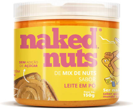 Unidades Pasta de Mix de Nuts sabor Leite em Pó g Naked Nuts em Promoção no Oferta Esperta