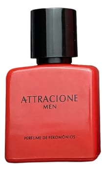 Attracione Men perfume Masculino Com Feromônios Ativados 25 mL