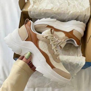 Tênis Feminino Plataforma Conforto E Estilo Garantidos