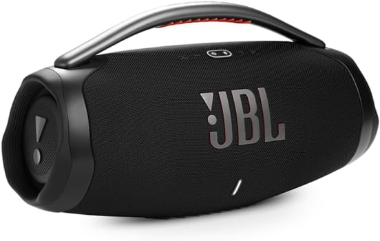 JBL Caixa de Som, Boombox 3, Bluetooth, À Prova D'água e Poeira - Preto