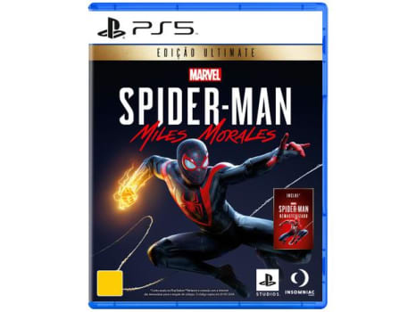 Marvels Spider-Man Miles Morales Edição Ultimate - para PS5 Insomniac Studios - Magazine Ofertaesperta