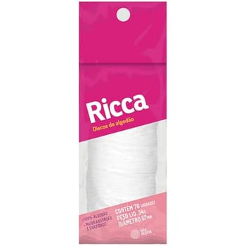 Ricca Disco de Algodão