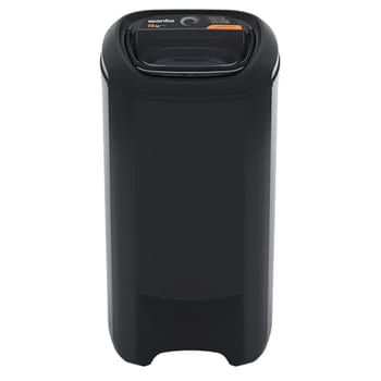 Centrífuga de Roupas Wanke Premium 15kg CWAT150 220V Preta com 3 Programas, Design Moderno, Tampa de Segurança, Acionamento Automático, Classificação