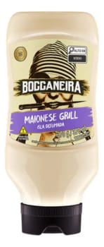 Maionese Grill Saborosa Gourmet Original Boccaneira 370g Artesanal Molho Suave Premium Lanche Churrasco