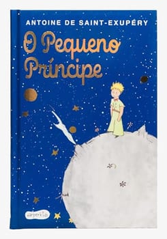 O Pequeno Príncipe – Edição de luxo com capa dura almofadada e aquarelas originais do autor