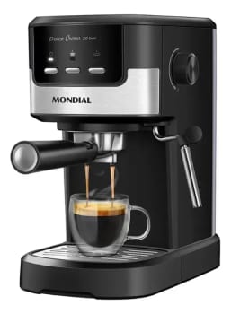 Cafeteira Espresso Mondial Dolce Crema 1200w C-21-e-cnp Preto