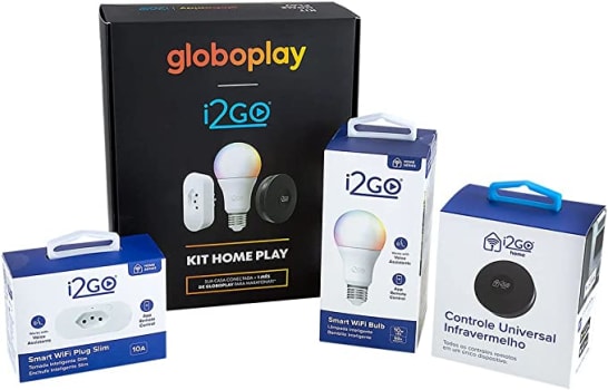 Kit Home Play Casa Conectada Globoplay - I2GO I2GOTH745