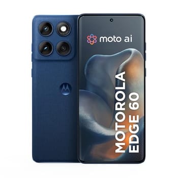 Smartphone Motorola Edge 60 5G - 512GB 24GB (12GB RAM+12GB Ram Boost) Tela Quad-Curve moto AI 50MP Sony Camera ultrarresistencia militar IP68 + IP69
