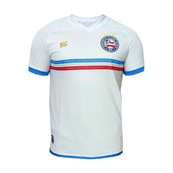 Camisa Bahia 2024 Uniforme 1 Versão Torcedor Oficial - Masculino - Branco