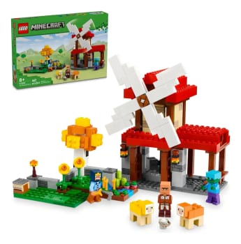 Lego Minecraft A Fazenda Do Moinho De Vento - 21262