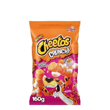 Cheetos Salgadinho de Milho Crunchy Super Cheddar Assado 160g