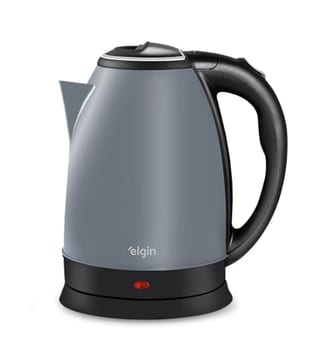 Chaleira Inox Lunar 2L Elgin - Jarra Sem Fio Desligamento Automático 1.200W 110V