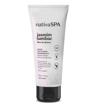 Loção Hidratante Desodorante Corporal Anti-stress Nativa SPA Jasmim Sambac Promocional 50ml