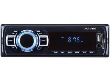 Som Automotivo Naveg NVS 3068 Tela 2,4" - MP3 Player Rádio FM Entrada USB SD Auxiliar - Magazine Ofertaesperta