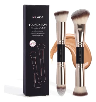 Pincel Maquiagem Kit 2 Peças Profissional Com Caixas Estilo 4