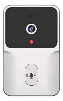 Campainha Inteligente Wi-Fi Câmera 480P Áudio 2 Vias Visão Noturna