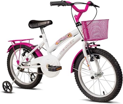 Bicicleta Infantil Verden Breeze - Aro 16 com cestinha e bagageiro