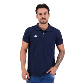 Polo Kappa Marinho Essential Sport
