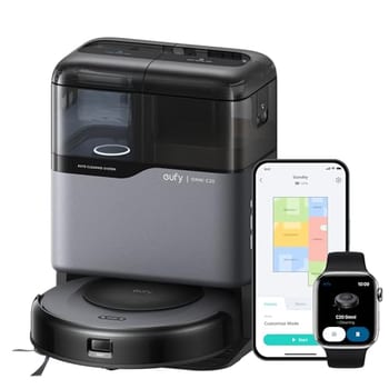 eufy C20 Omni Robô Aspirador e Passa Pano,Autolimpante,Navegação Laser,220V
