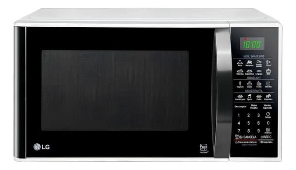 Micro-ondas LG 30L Branco Limpa Fácil - 220V