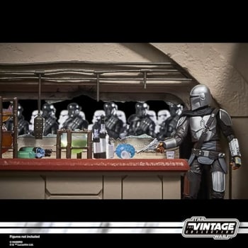 STAR WARS The Vintage Collection Cantina Nevarro Figura Imperial Death Trooper F3902 Hasbro, Cores variadas