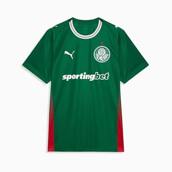 Camisa Palmeiras Puma Torcedor Home 26 Masculino
