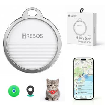 Rastreador tag para pet e objetos | Compatível com Apple App Buscar