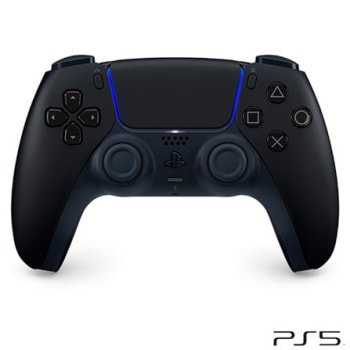 Controle sem Fio DualSense Sony Midnight Black para Playstation®5