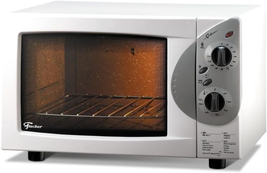 Forno Elétrico Fischer Grill Bancada 44L Branco 220V