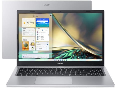 Notebook Acer Aspire 3 Intel Core i3 8GB 512GB SSD - 15,6” Full HD Windows 11 A315-510P-35D2 - Notebook - Magazine