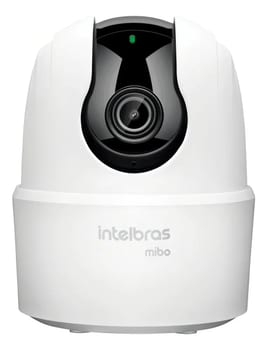 Câmera Inteligente Intelbras Ime 360 3mp Visão 360 Wi-fi Cor Branco