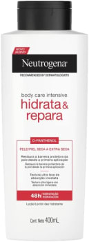 2 Unidades Neutrogena Hidratante Corporal Body Care Intensive Hidrata & Repara 400ml