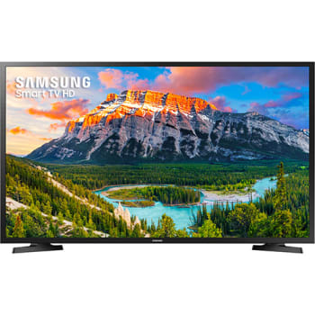 Smart TV LED 32" Samsung 32J4290 HD com Conversor Digital 2 HDMI 1 USB Wi-Fi 60Hz - Preta