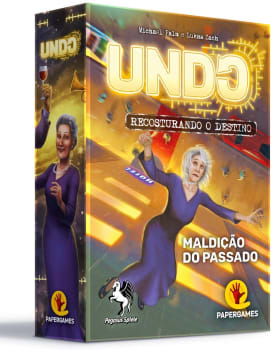 Jogo de Tabuleiro Undo: Maldição do Passado - Papergames