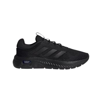 Tênis Cadarço Elástico Cloudfoam Comfy Adidas - Preto