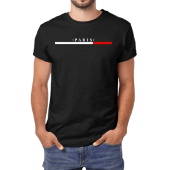 Camiseta Masculina Algodão Paris Premium (Várias Cores)