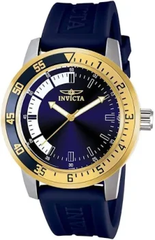  Relógio masculino Invicta Specialty de aço inoxidável 