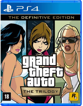 Grand Theft Auto The Trilogy - The Definitive Edition - Playstation 4 - PS4